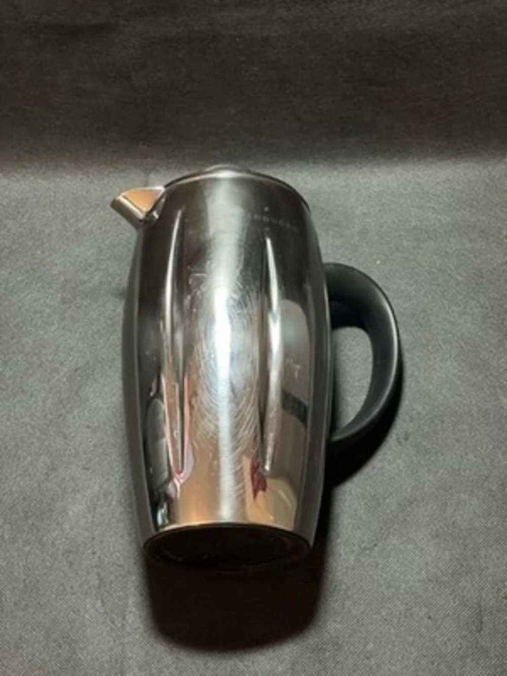 Starbucks Barista 2003 Polished Stainless Steel French Coffee Press Pot 32oz